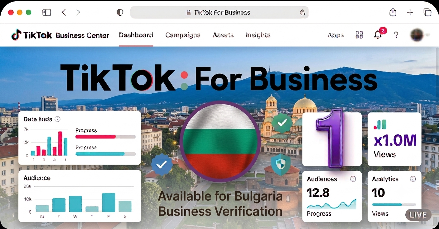 One Tiktok Business Center (Bulgaria)