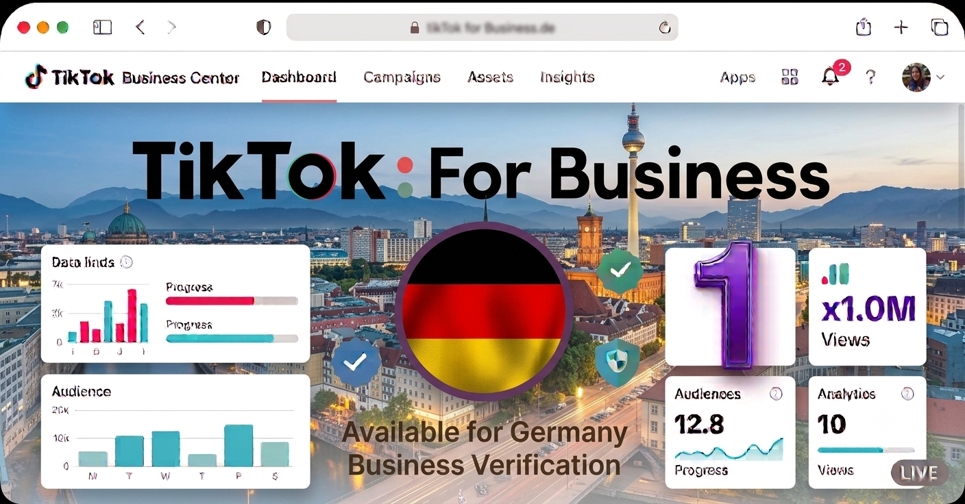 One Tiktok Business Center (Germany)