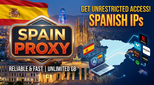 One Proxy — Spain, 1 Month