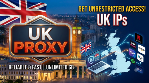 One Proxies — United Kingdom, 1 Month